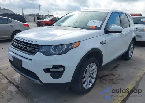 2016 Land Rover Discovery Sport Hse from USA, damaged, VIN SALCR2BG4GH565526